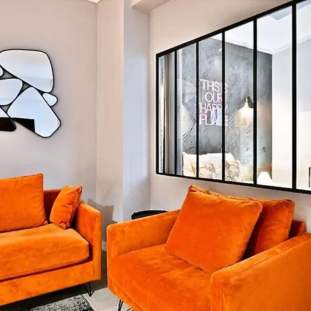 Apartment Style Industriel Au Coeur Du Sentier - V Paris